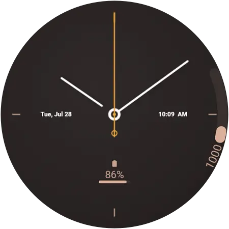 Monolith watch face, alternative preview 2