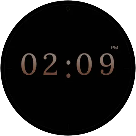 Onyx Mirror watch face, alternative preview 2