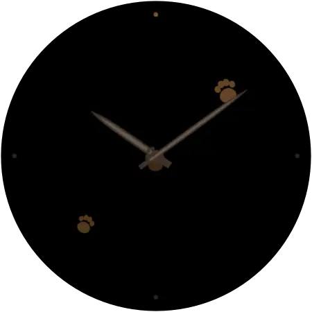 Paw Prints watch face, alternative preview 2