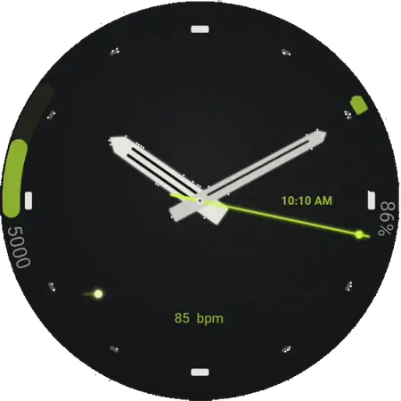 Pulse Arc watch face preview