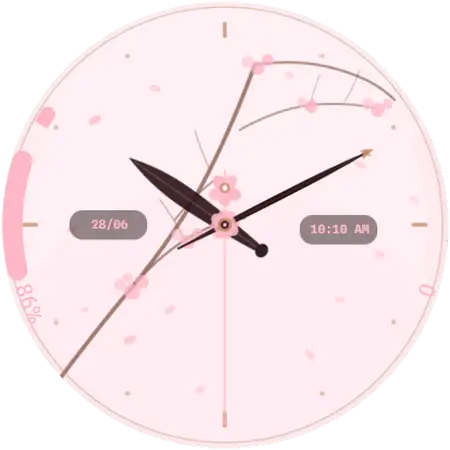 Sakura watch face, alternative preview 2