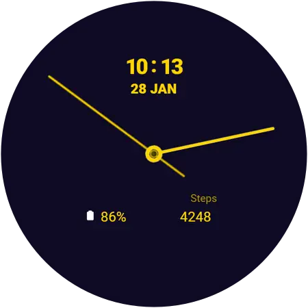 Simple CMF watch face, alternative preview 2