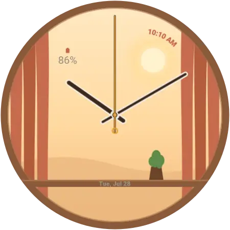 Terrace watch face, alternative preview 2